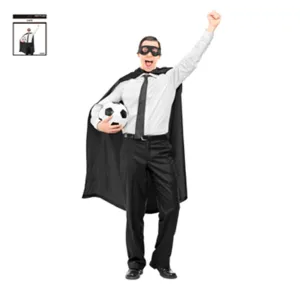 120cm Team Supporter Black Cape