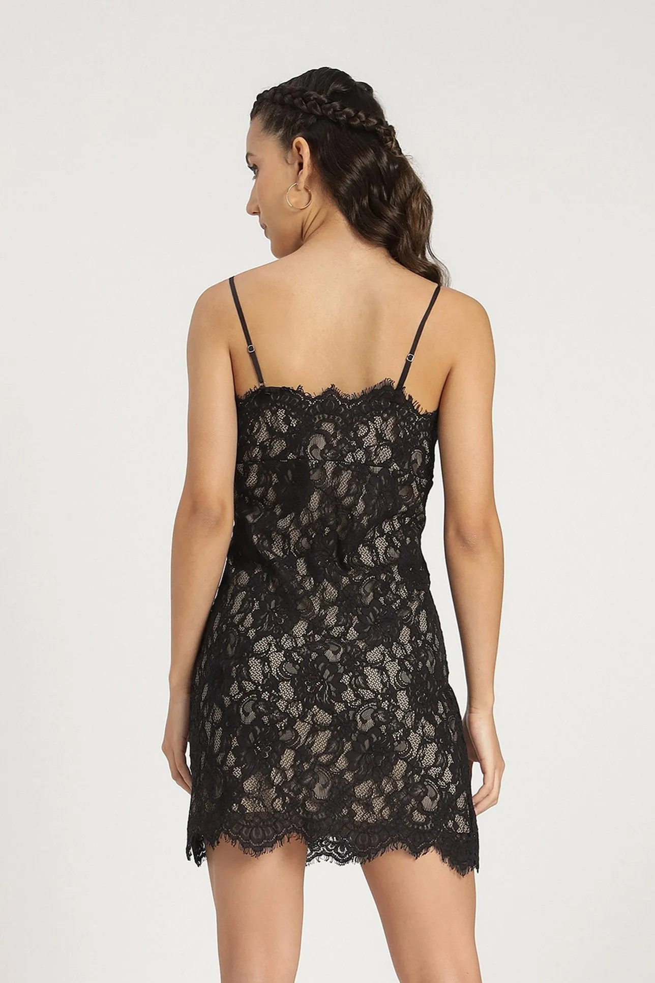 Arius Mini Dress in Black