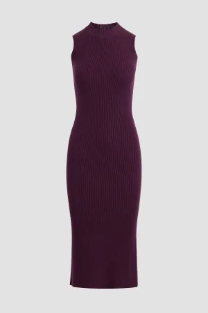 Back Keyhole Sweater Dress