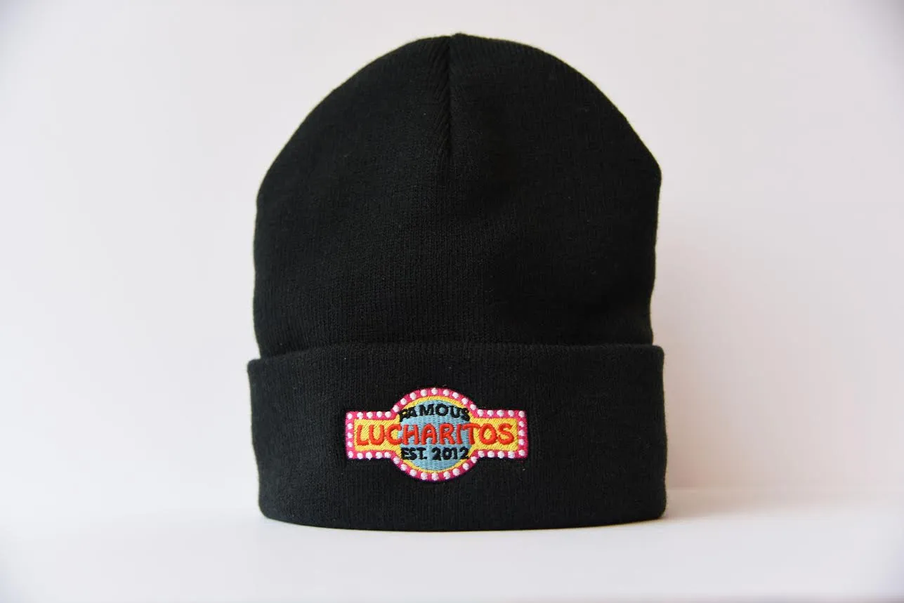 Black "Famous Lucharitos" Beanie