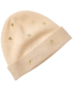 Brodie Cashmere Shiny Star Cashmere Beanie
