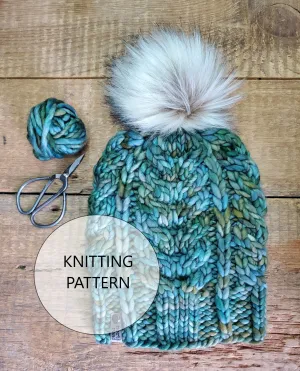 Circle of Pines Hat Knitting Pattern