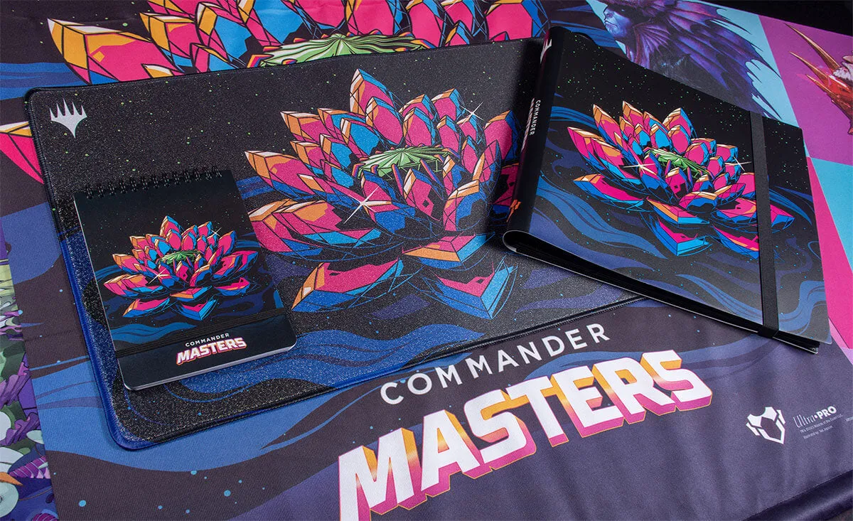 Commander Masters Jeweled Lotus Holofoil Standard Gaming Playmat for Magic: The Gathering