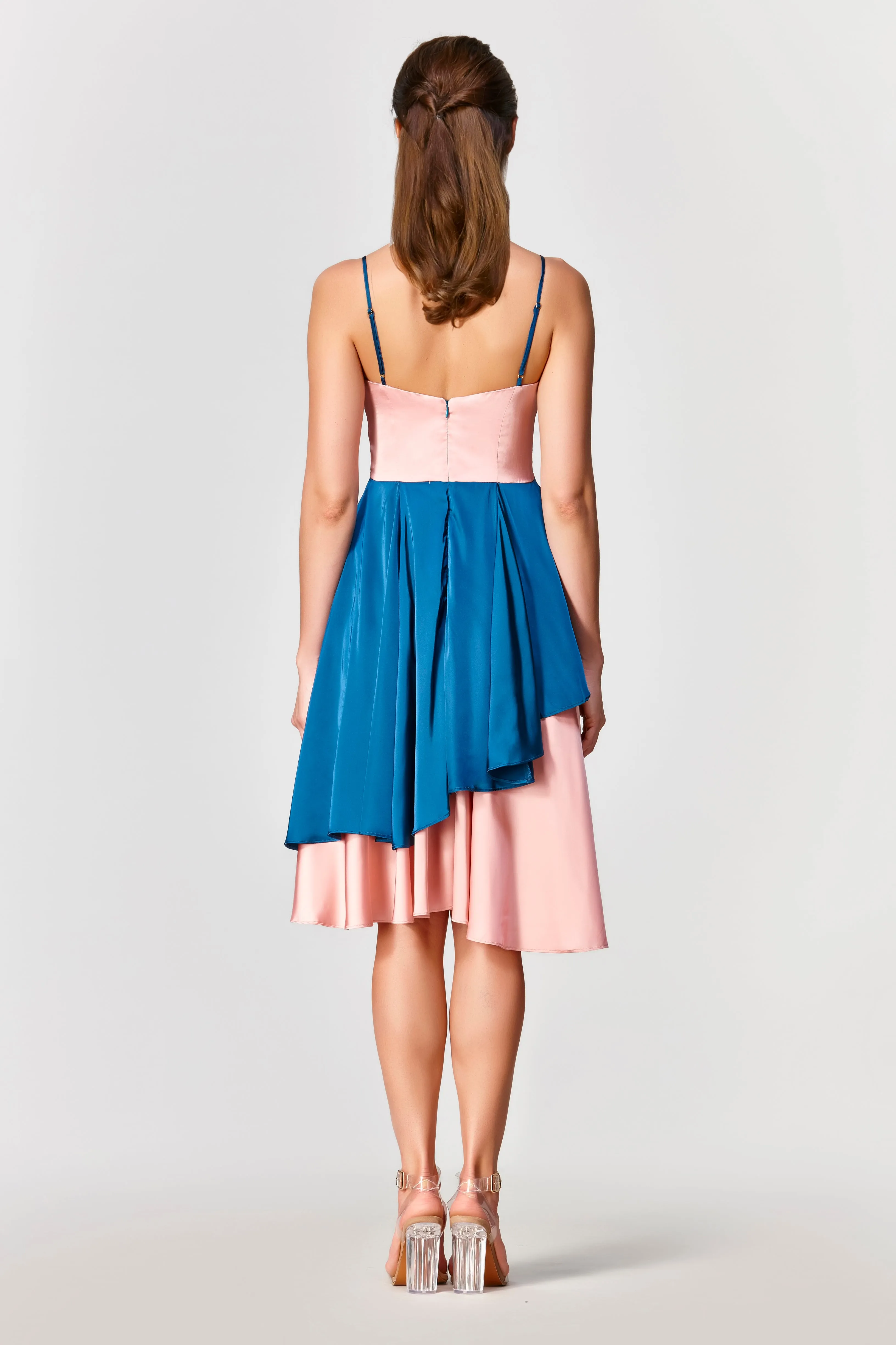 Dawn Slip Dress - Teal