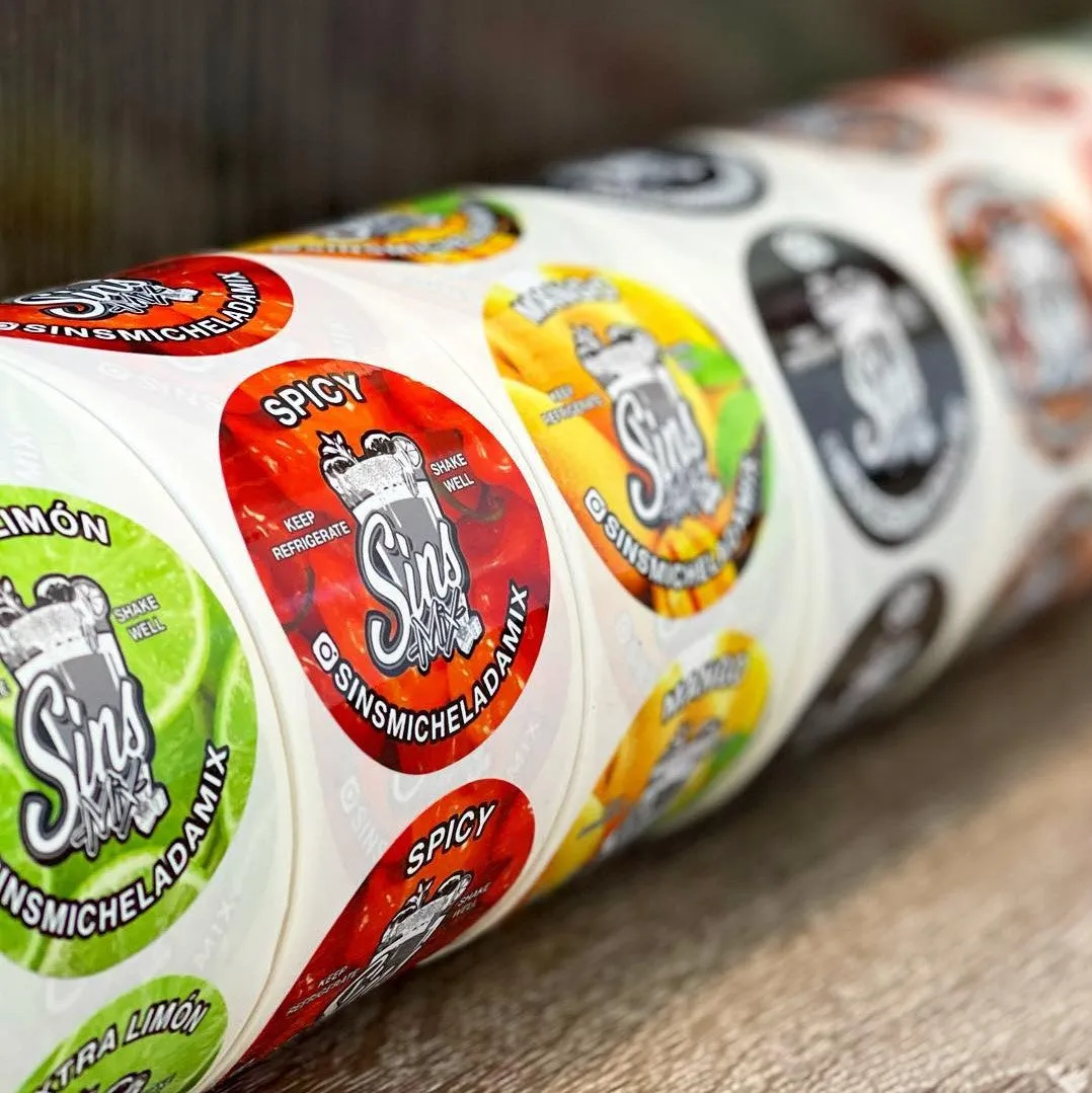 Die Cut Roll Labels