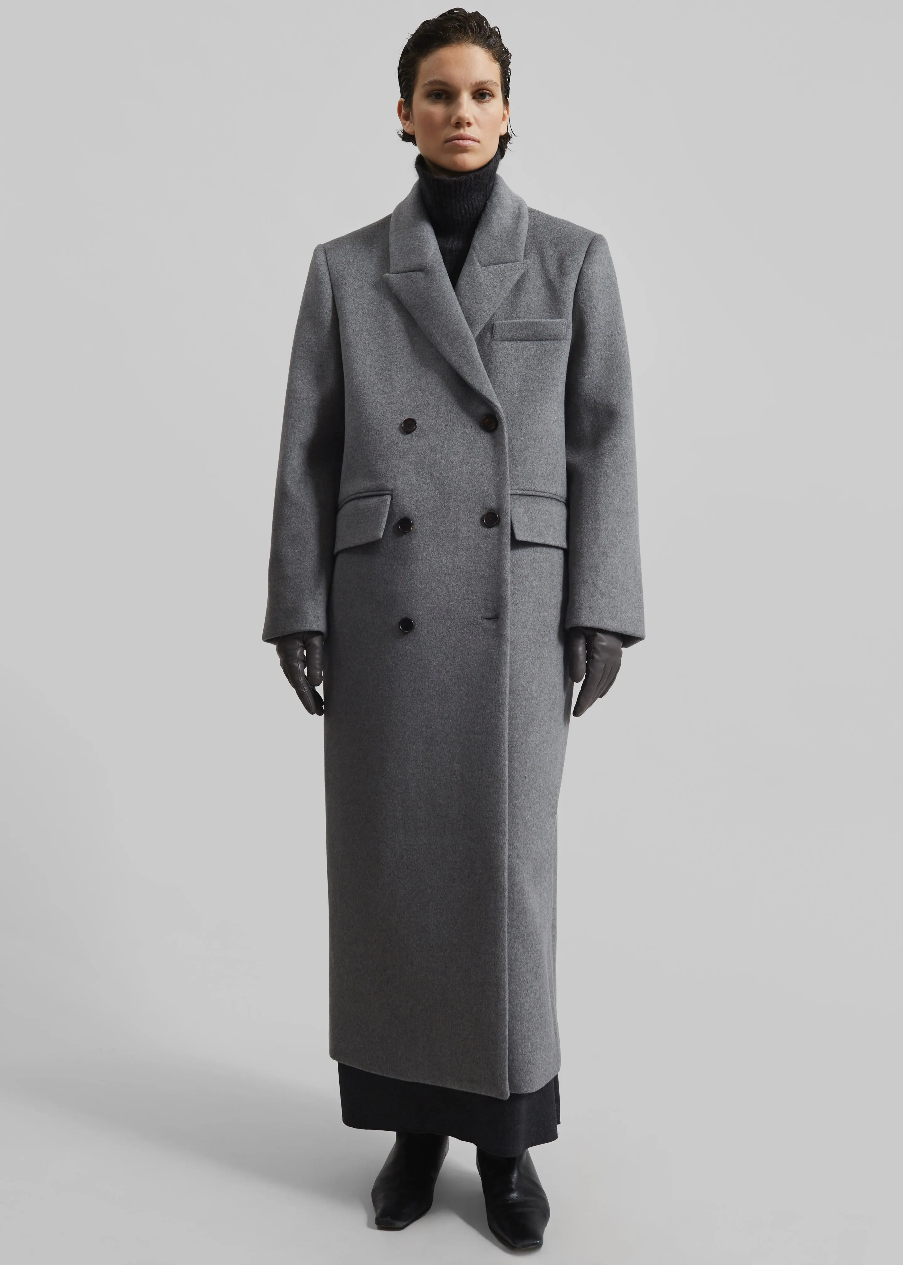 Eslov Coat - Grey