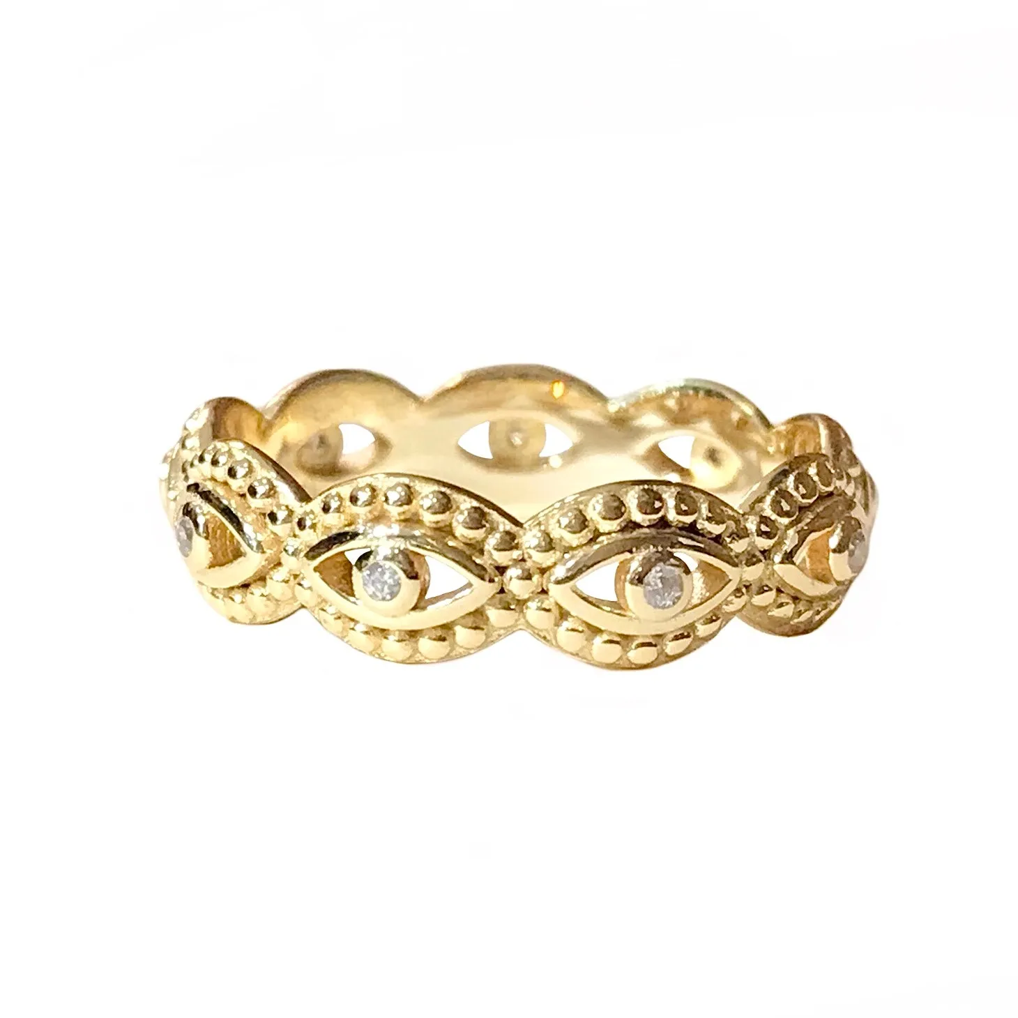 Evil Eye Band Ring