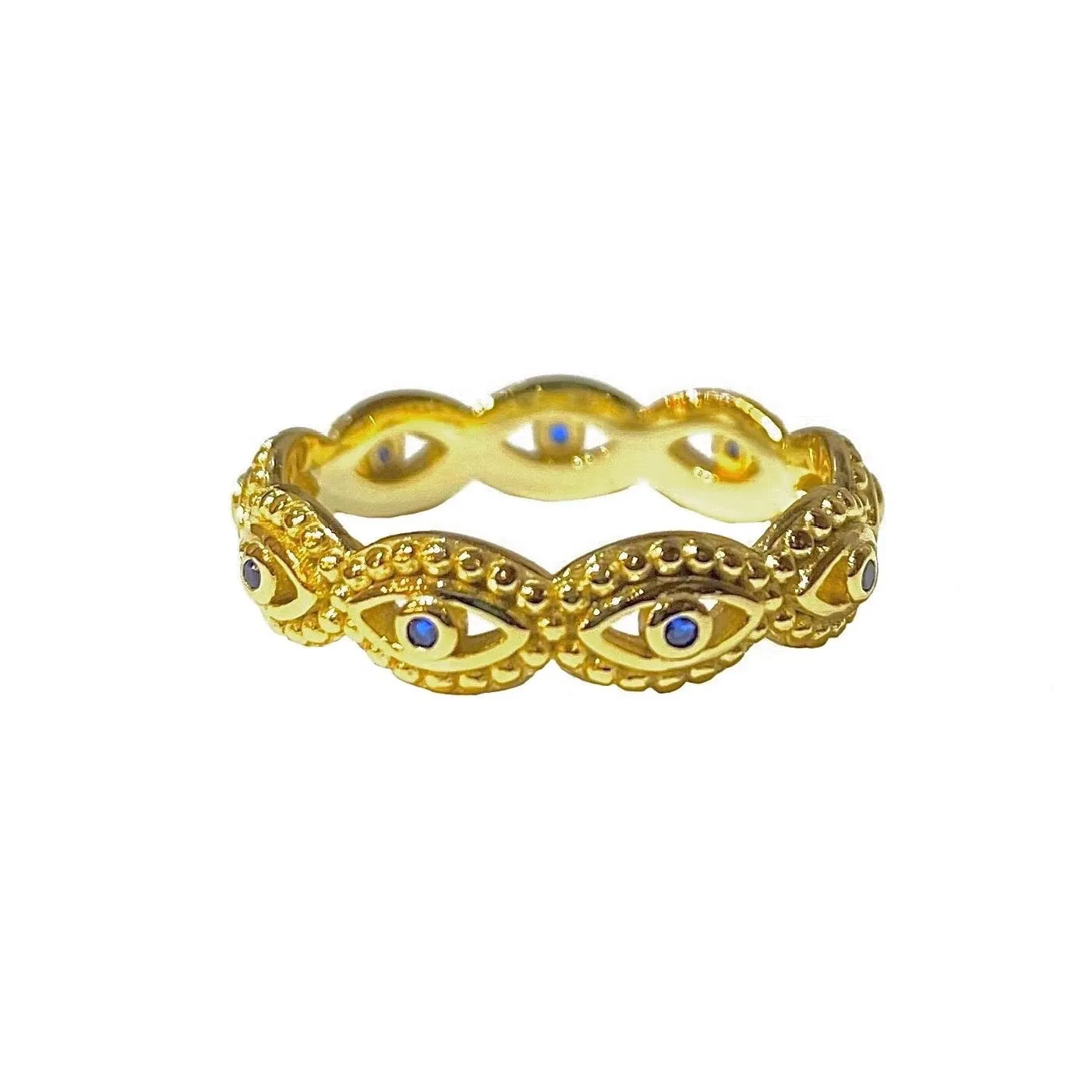 Evil Eye Band Ring