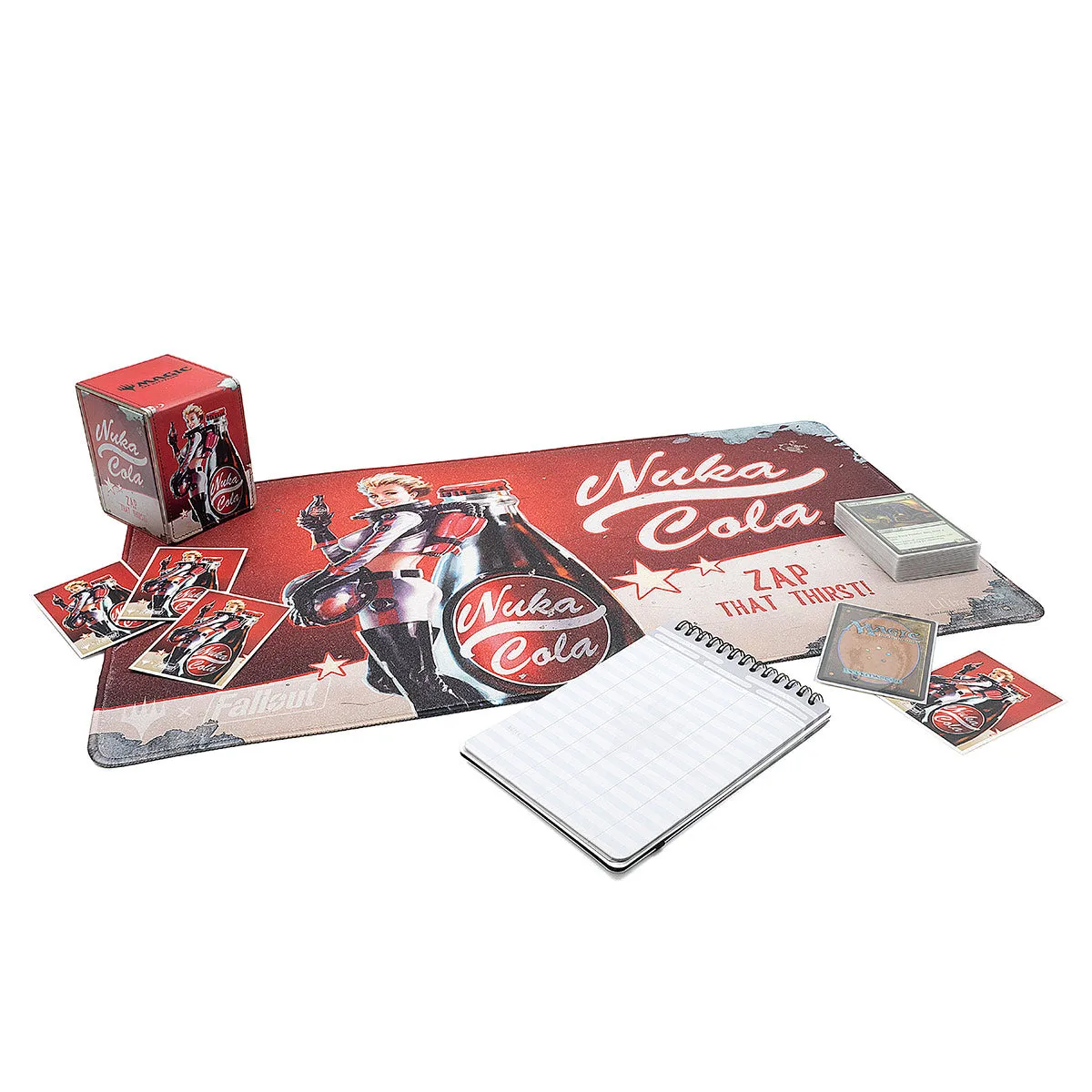 Fallout® Nuka-Cola Pinup Holofoil Standard Gaming Playmat for Magic: The Gathering