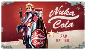 Fallout® Nuka-Cola Pinup Holofoil Standard Gaming Playmat for Magic: The Gathering