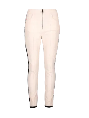 high-waisted skinny trousers