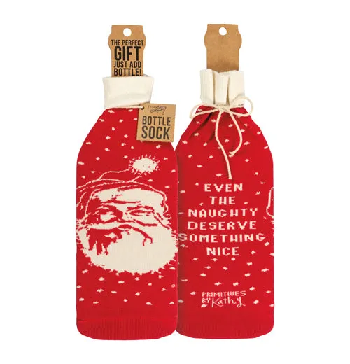Holiday Bottle Cover Gift Bag