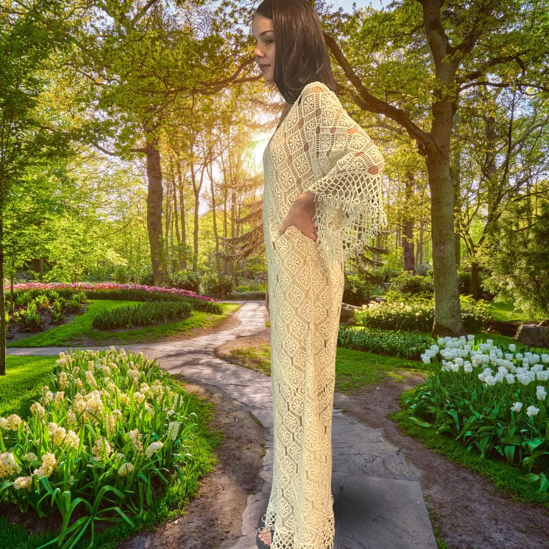 Indiana Goddess Crochet Dress