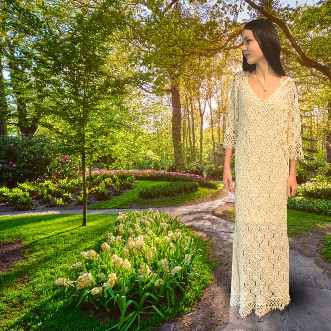 Indiana Goddess Crochet Dress