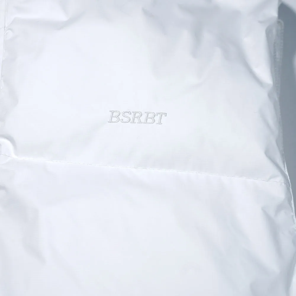 LOGO DOWN PADDING VEST WHITE