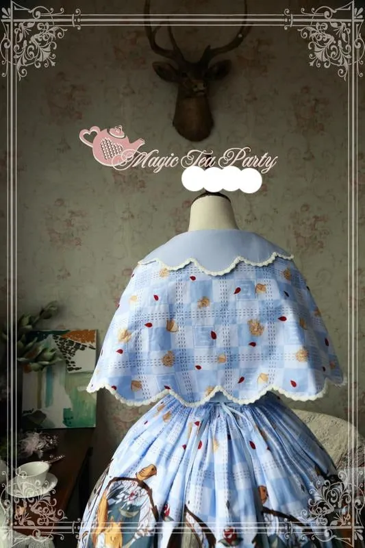 Magic Tea Party~Mr. and Mrs. Squirrels~Sweet Petal Lolita Cape