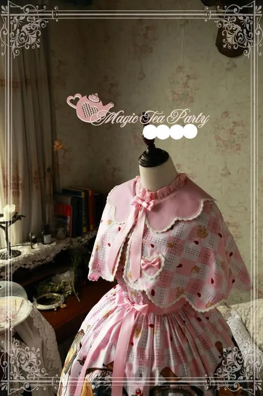 Magic Tea Party~Mr. and Mrs. Squirrels~Sweet Petal Lolita Cape