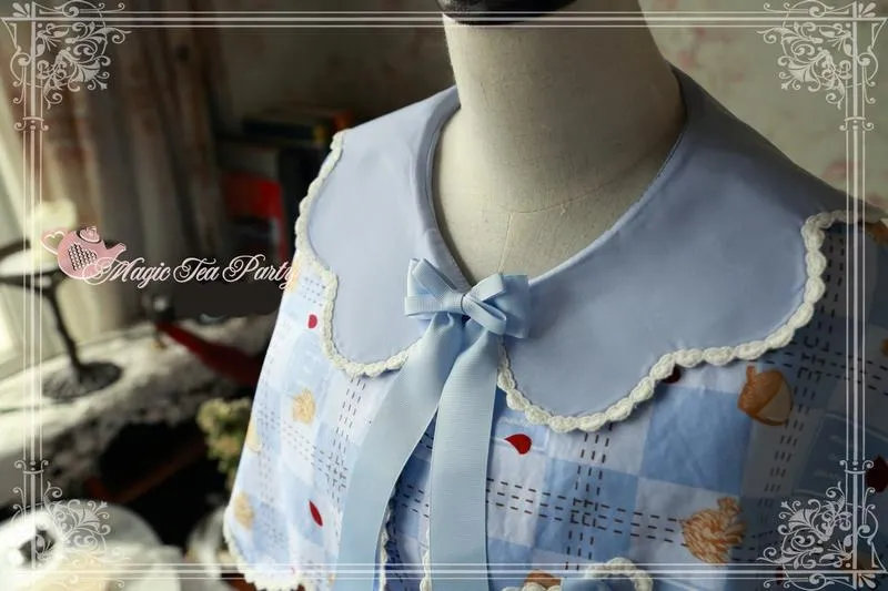 Magic Tea Party~Mr. and Mrs. Squirrels~Sweet Petal Lolita Cape