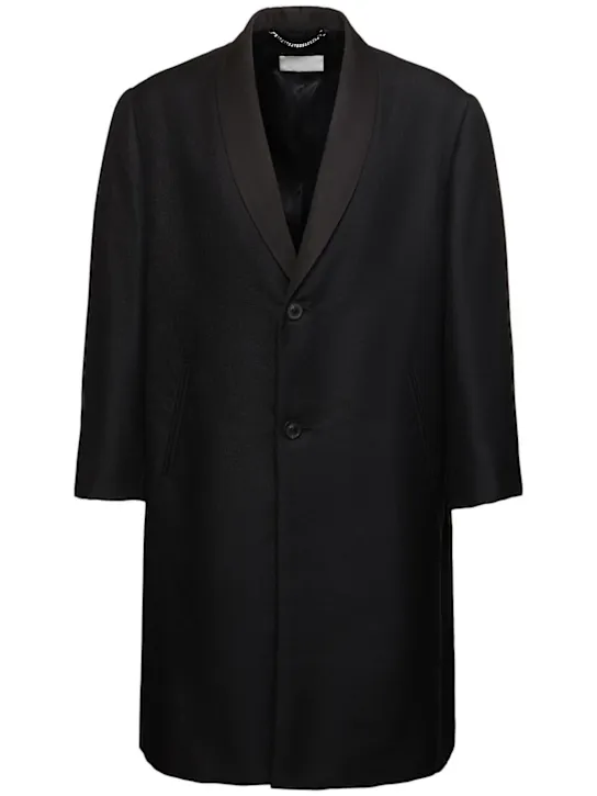 Maison Margiela   Wool &amp; mohair twill coat 