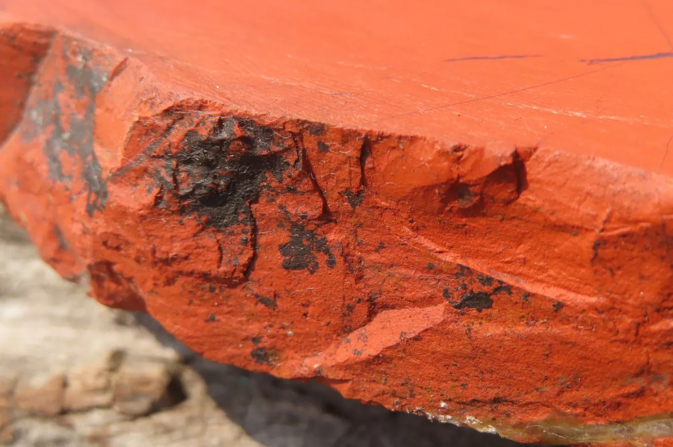 Natural Red Jasper Slab x 1 From Northern Cape, South Africa