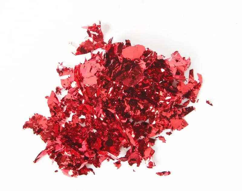 NS34 RED Foil Flakes