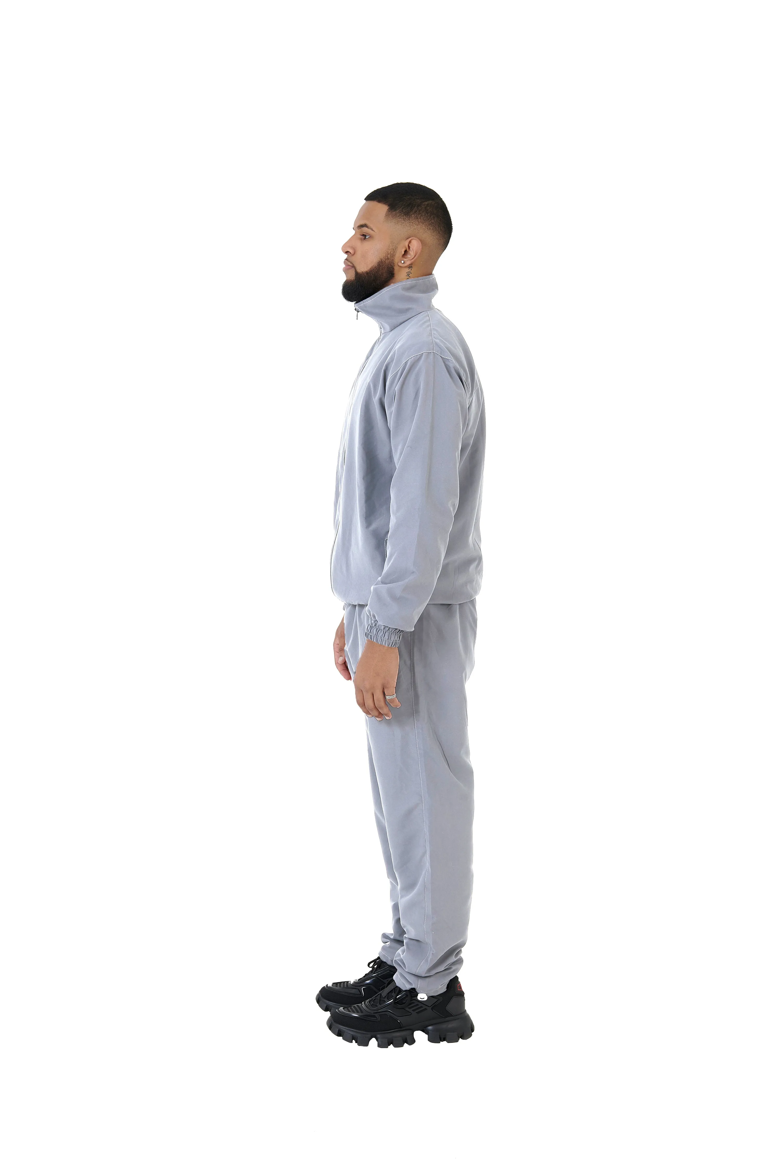 Oversized Nylon Joggers