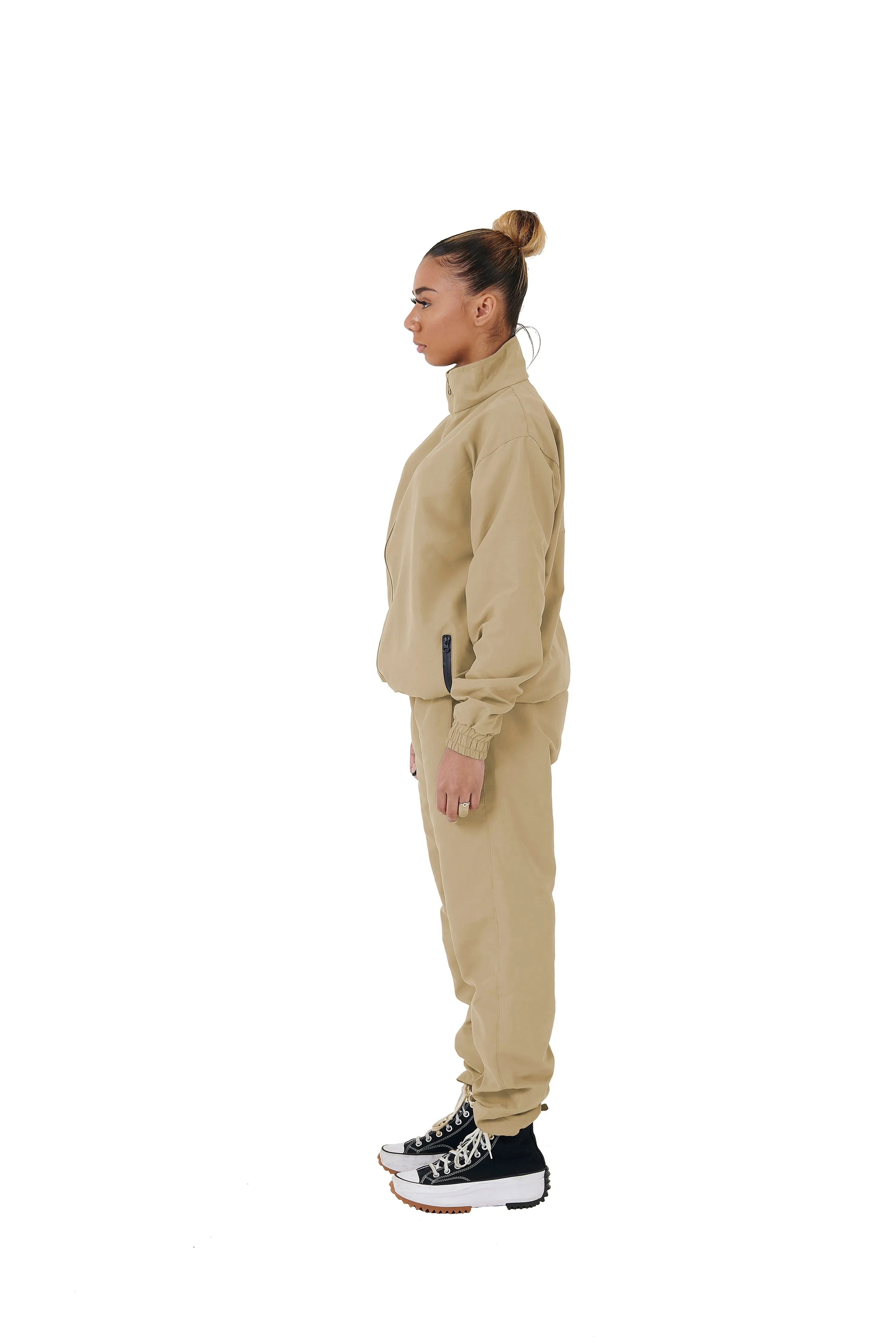 Oversized Nylon Joggers