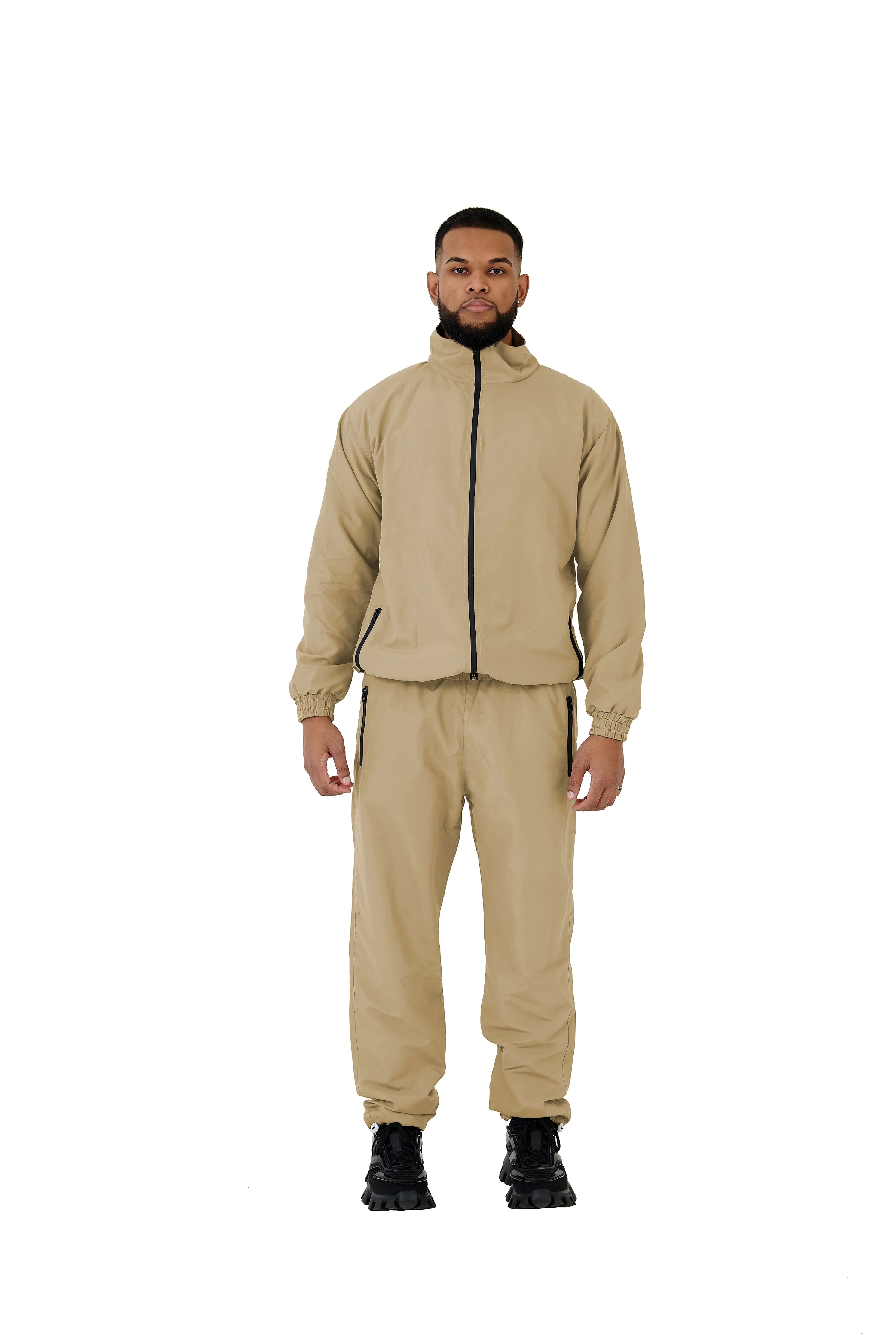 Oversized Nylon Joggers
