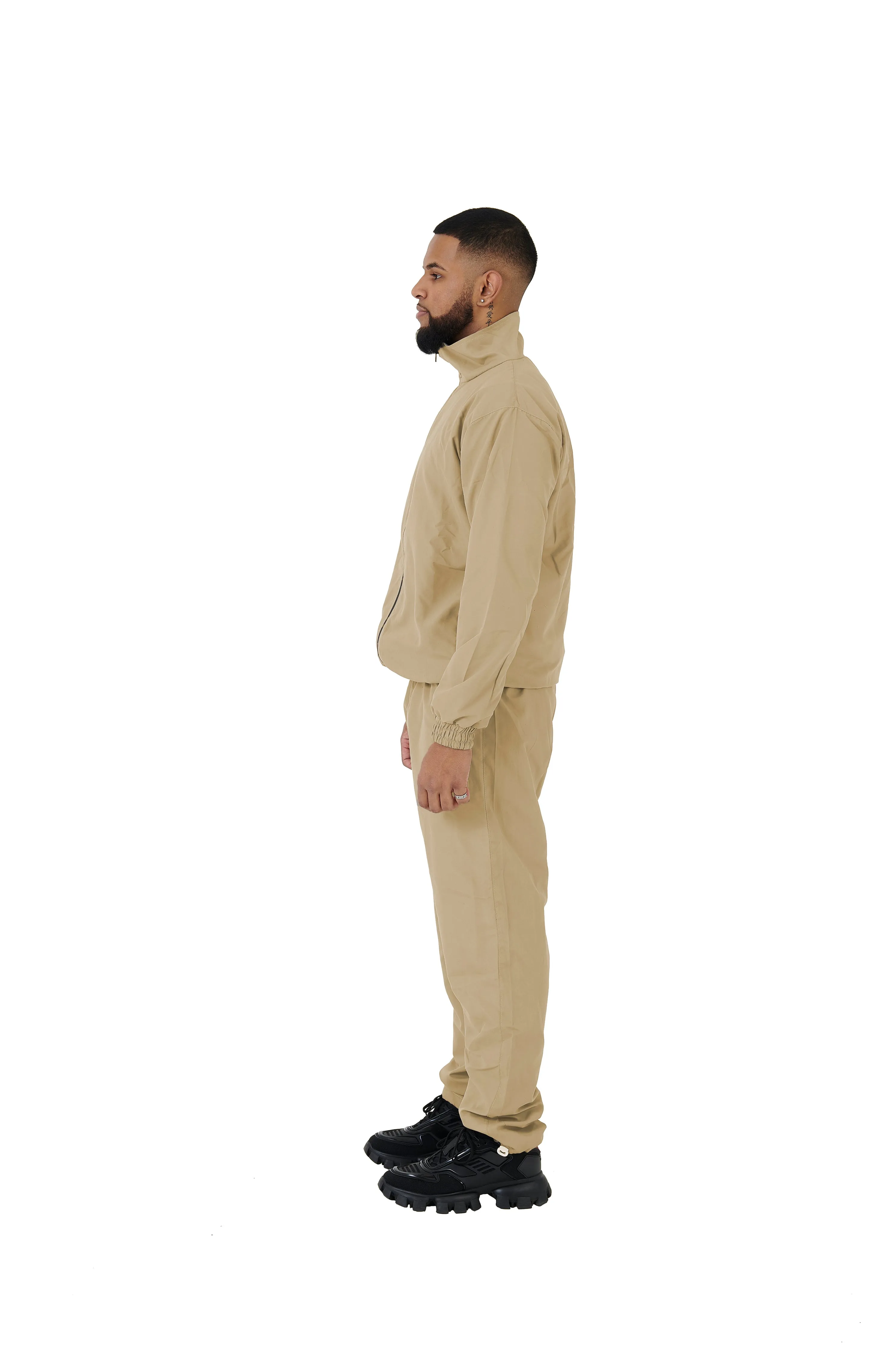 Oversized Nylon Joggers