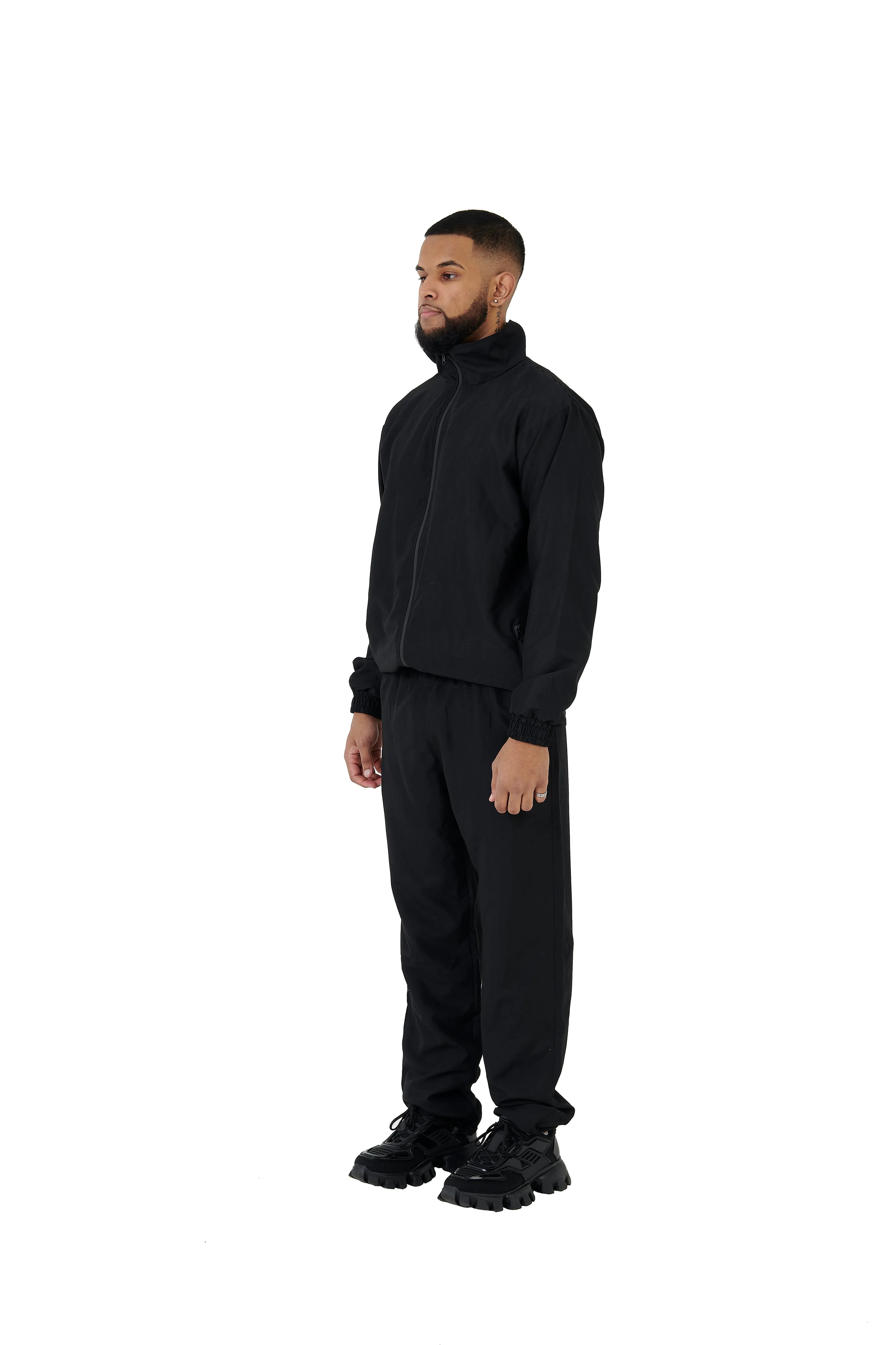 Oversized Nylon Joggers