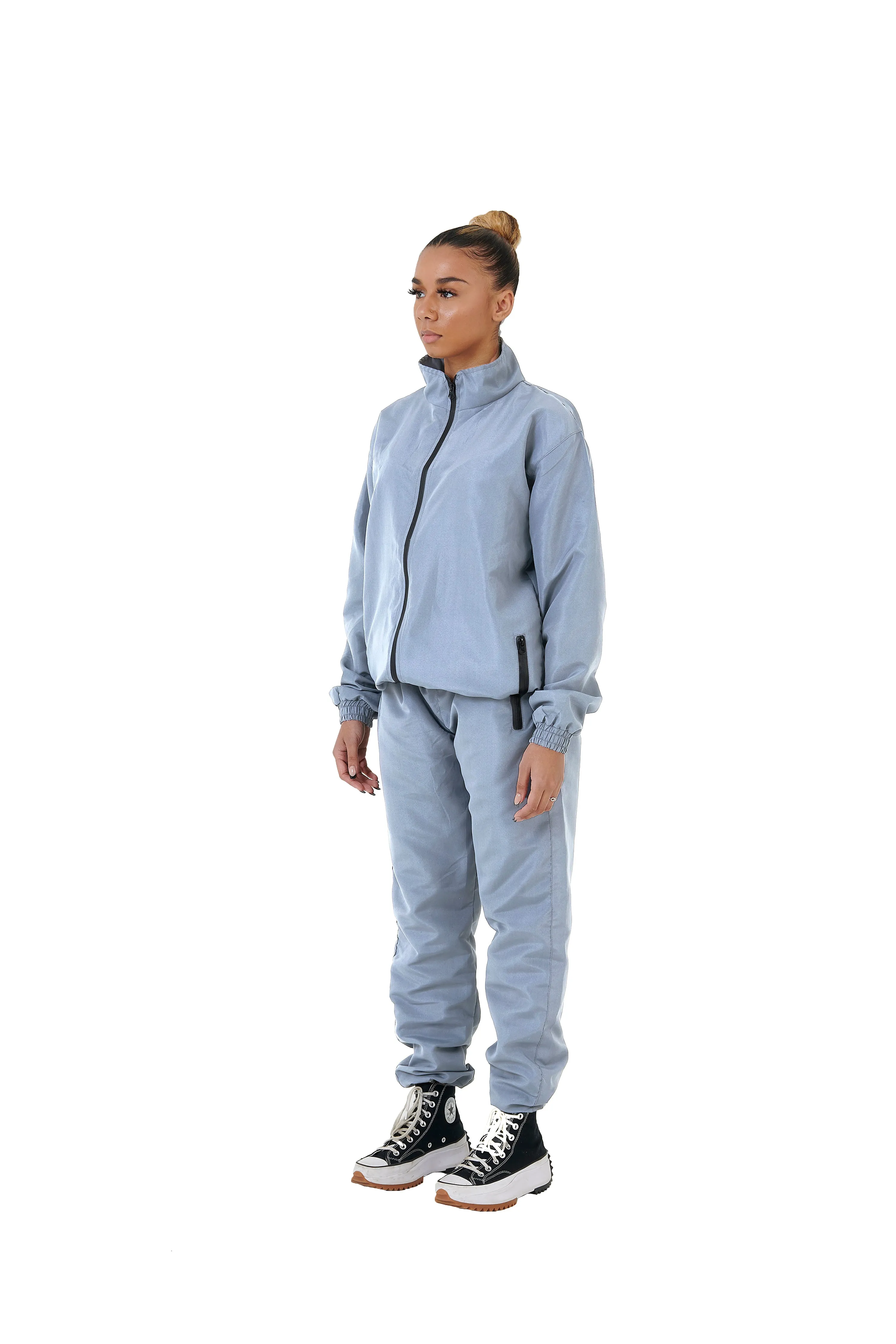 Oversized Nylon Joggers