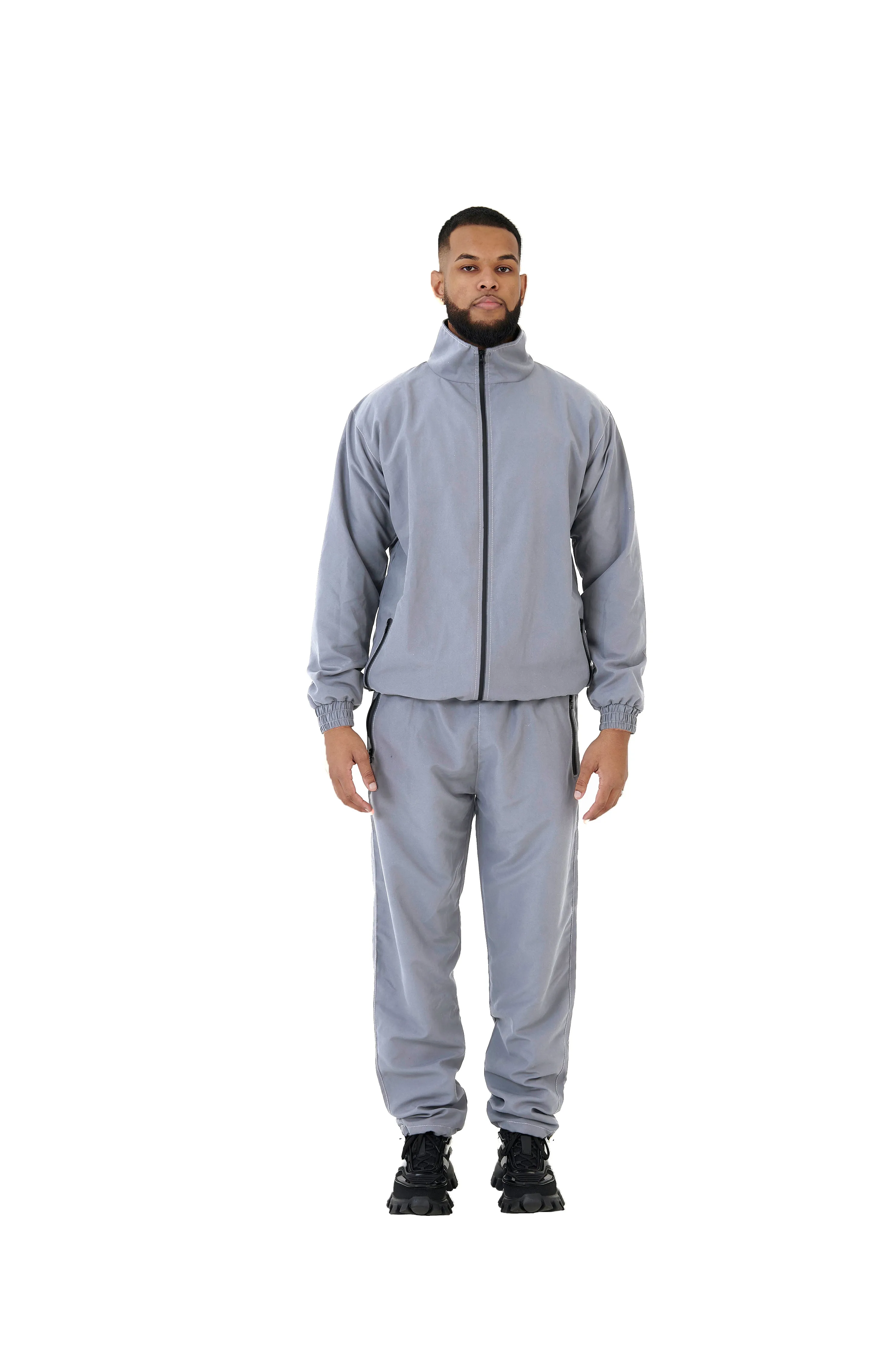 Oversized Nylon Joggers