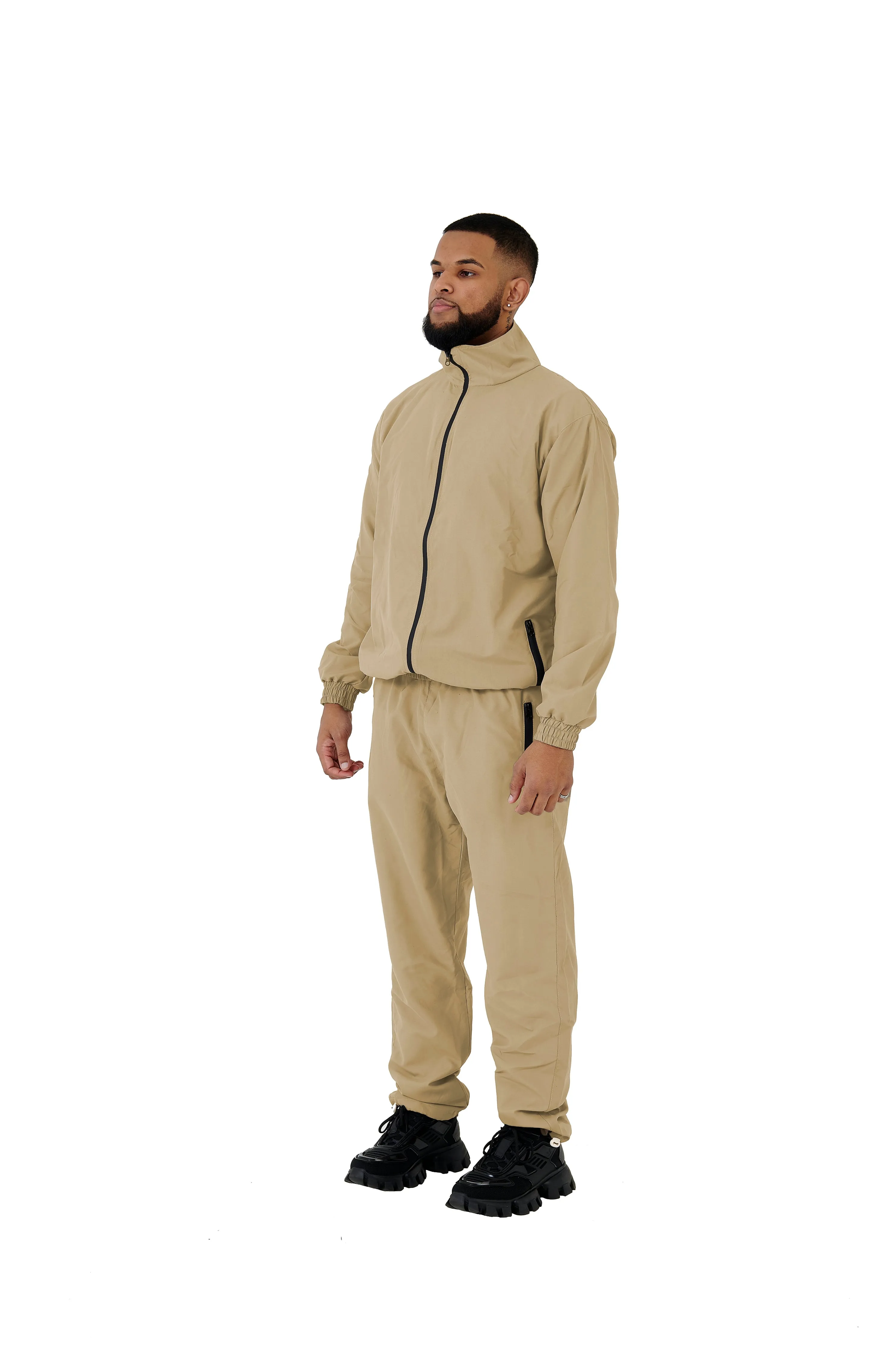 Oversized Nylon Joggers