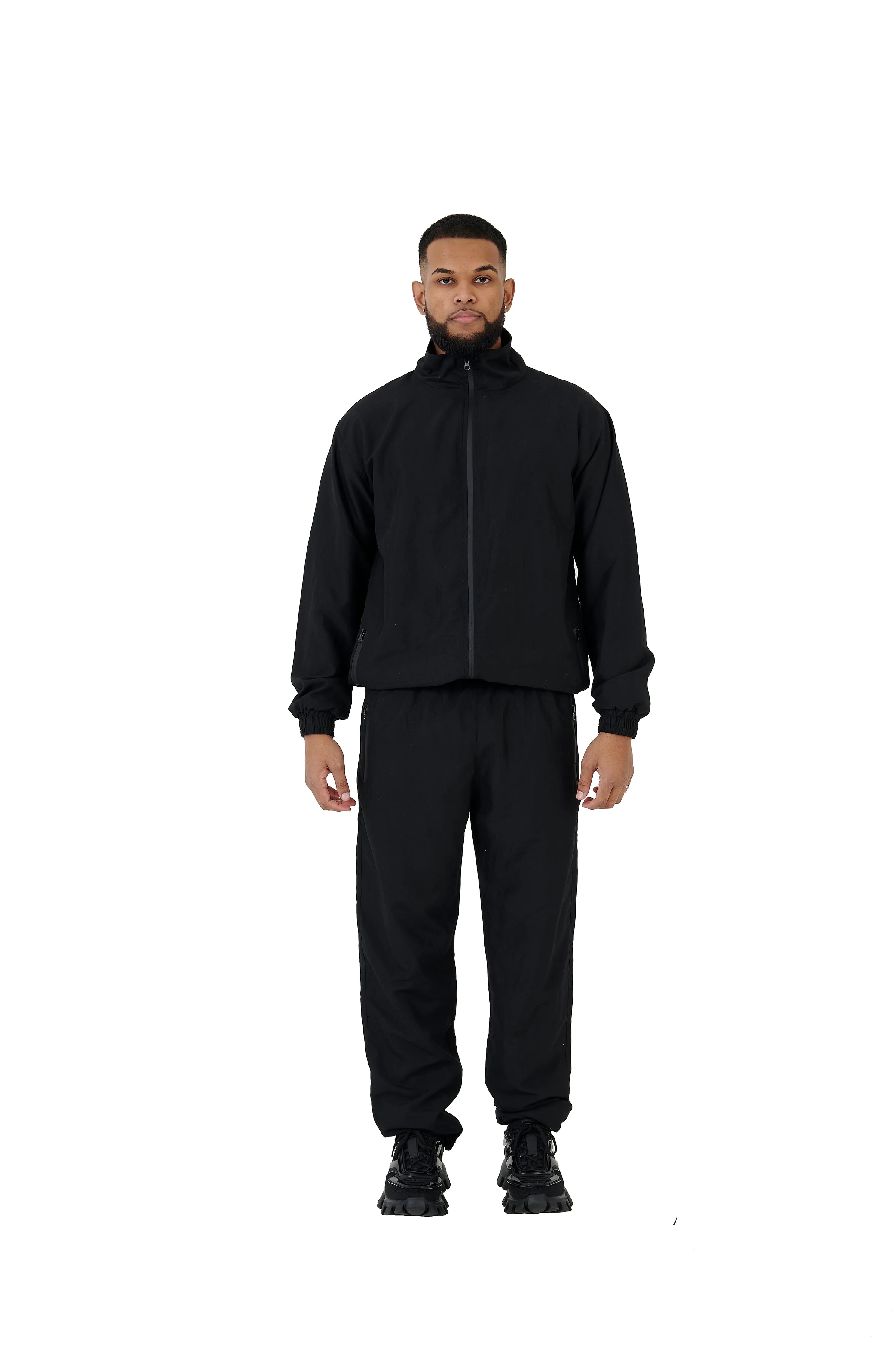 Oversized Nylon Joggers