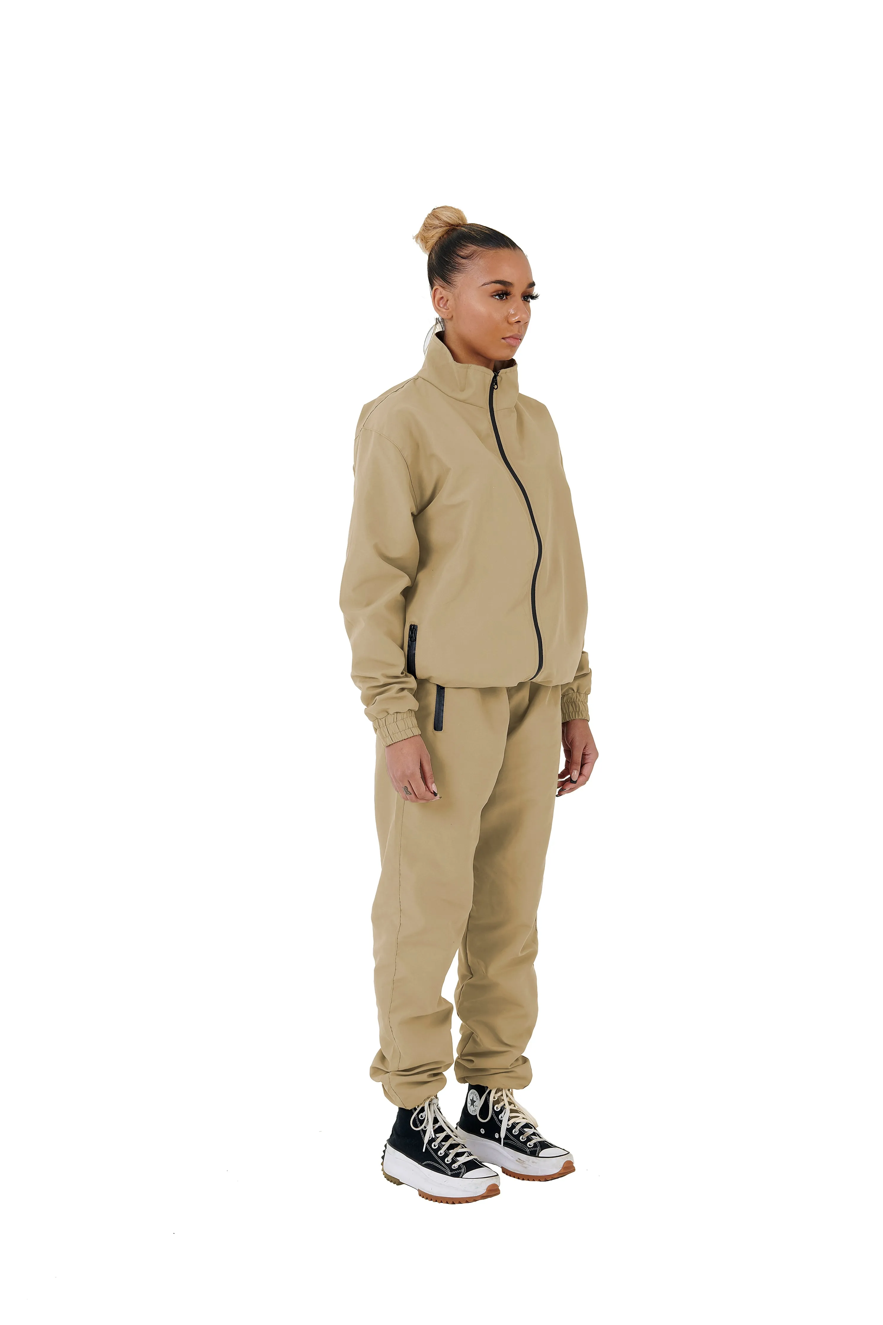 Oversized Nylon Joggers
