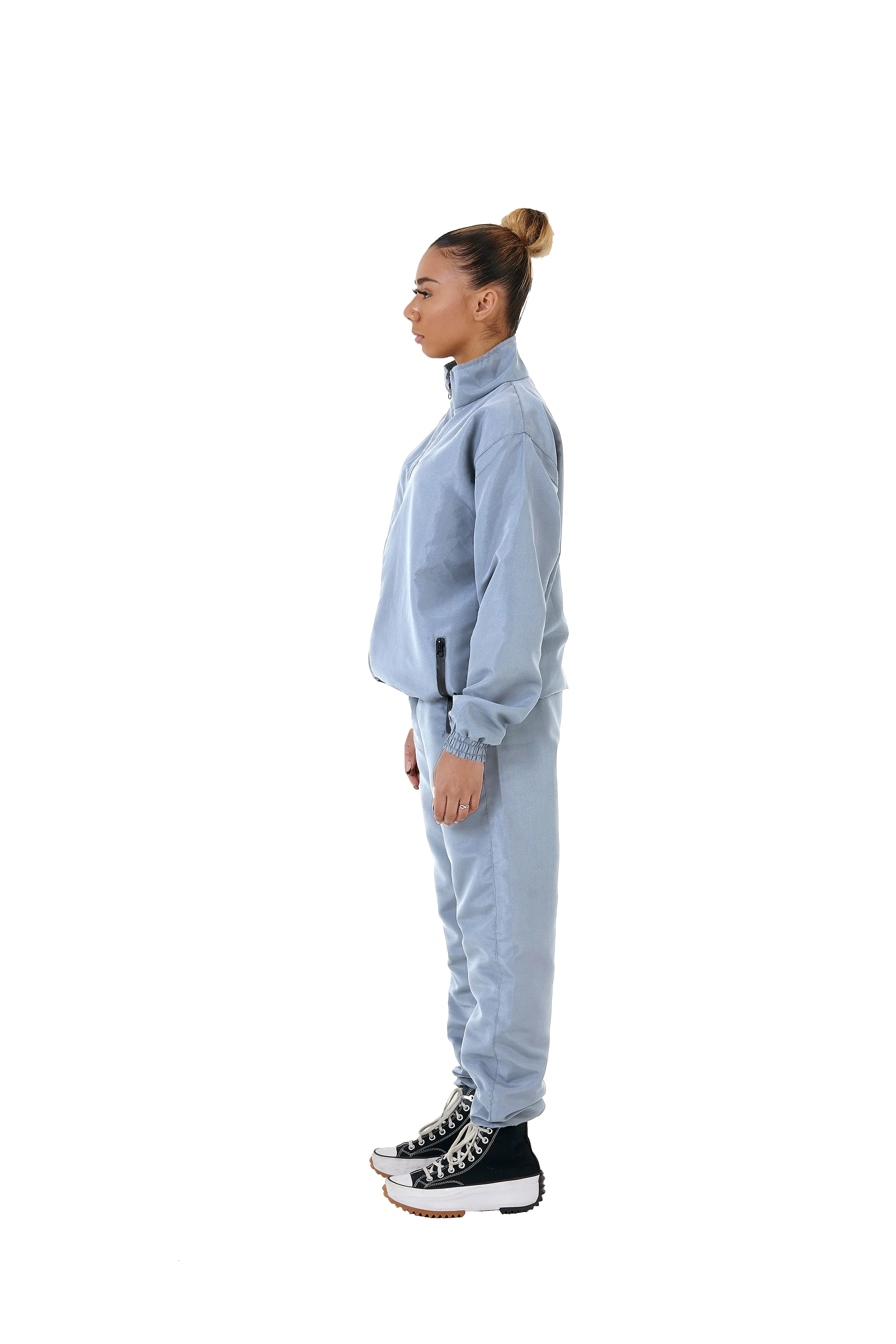 Oversized Nylon Joggers