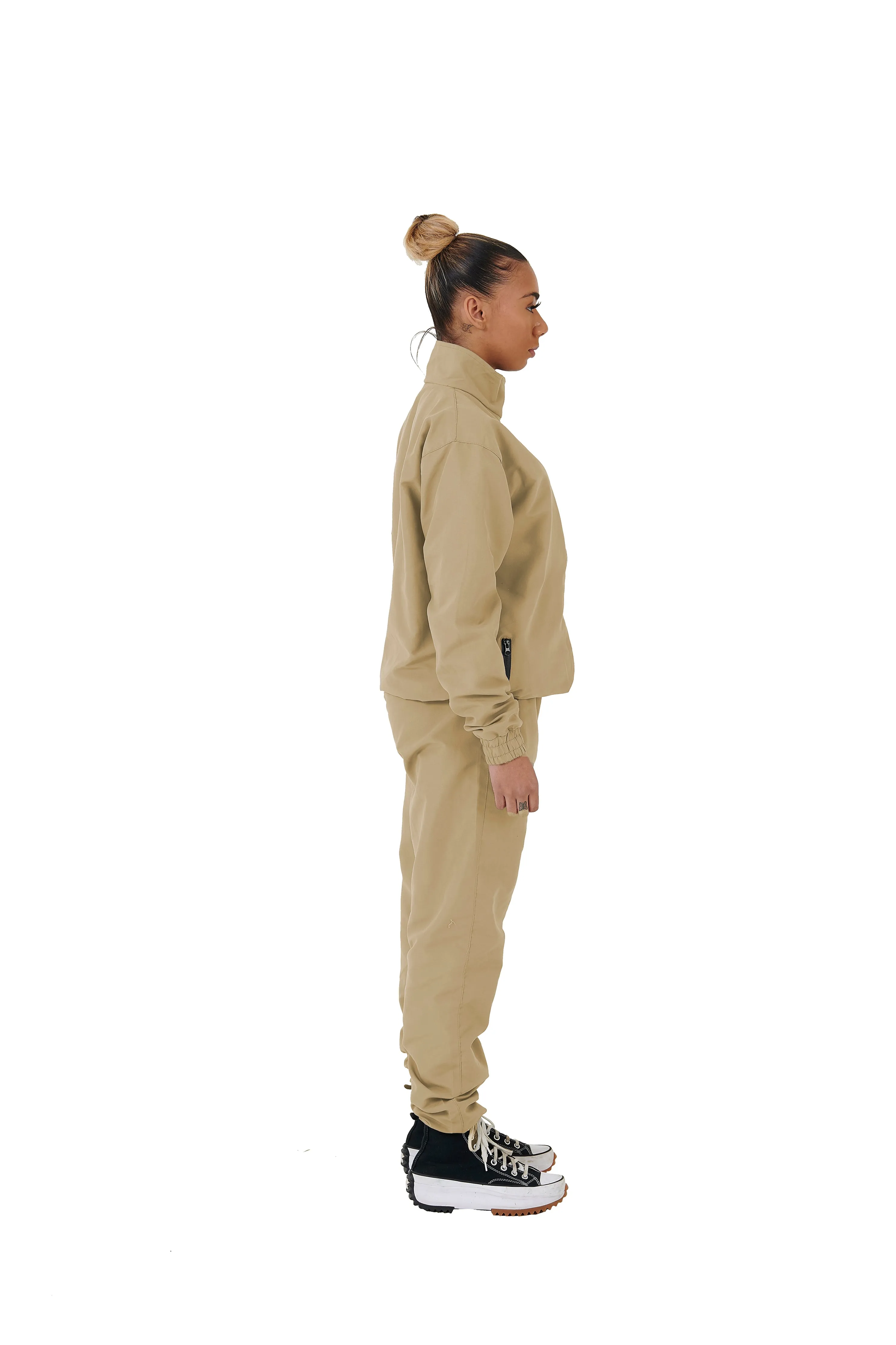 Oversized Nylon Joggers