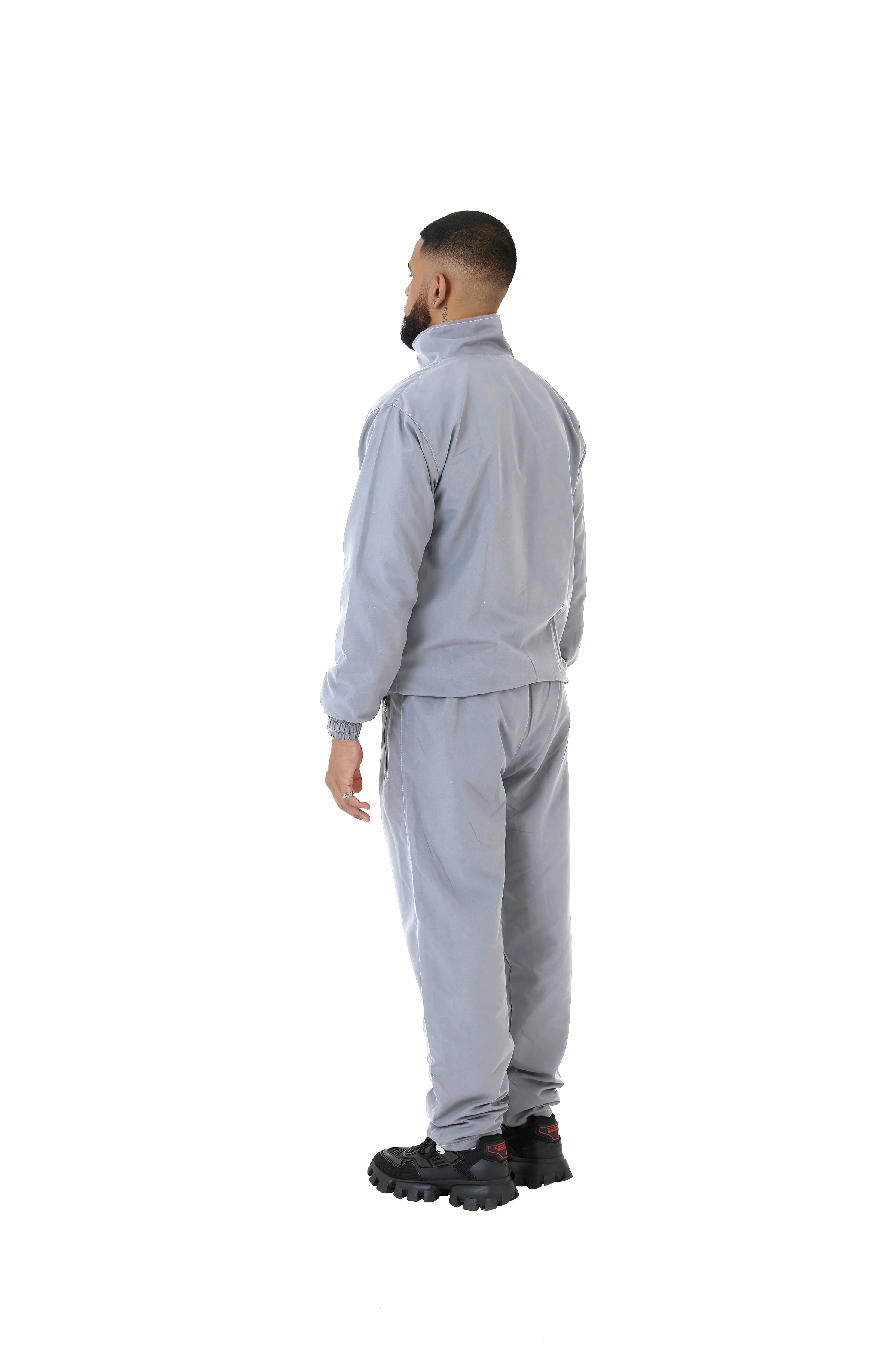 Oversized Nylon Joggers