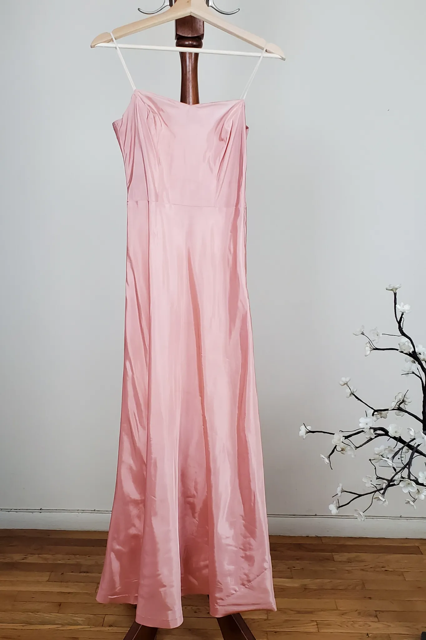 Pink Vintage Maxi Dress