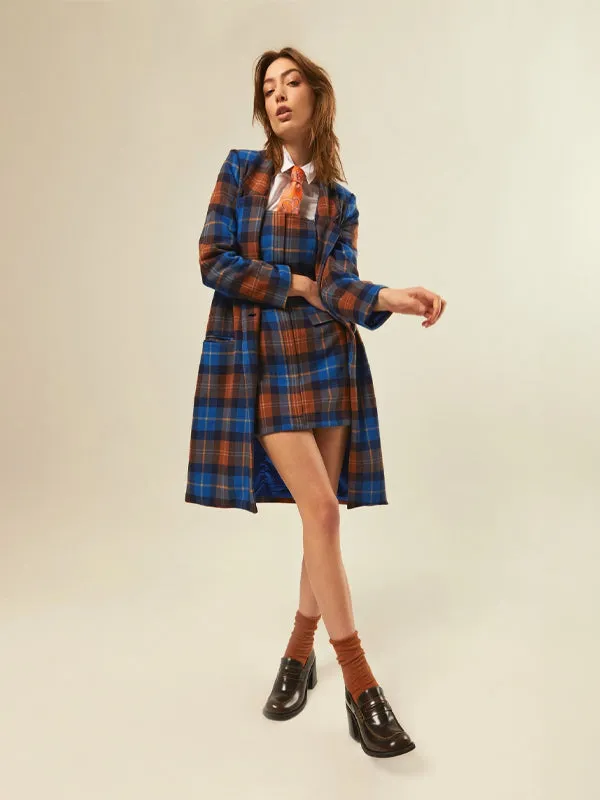 Plaid Overcoat
