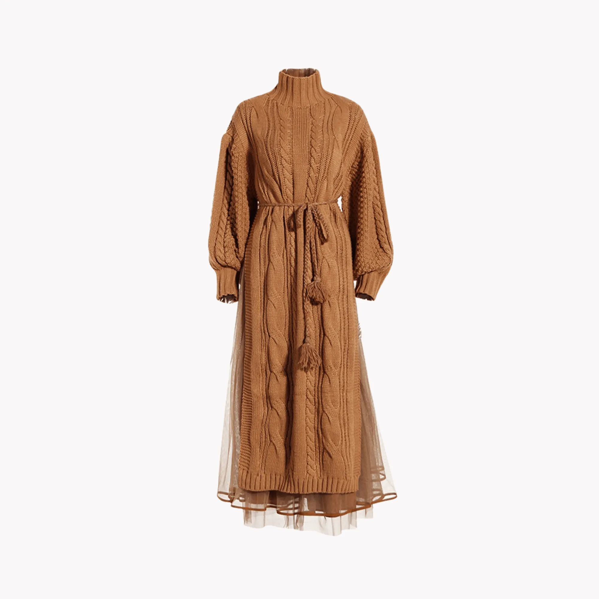 Pre Order:  Tulle Sweater Dress - @br00klynbetty