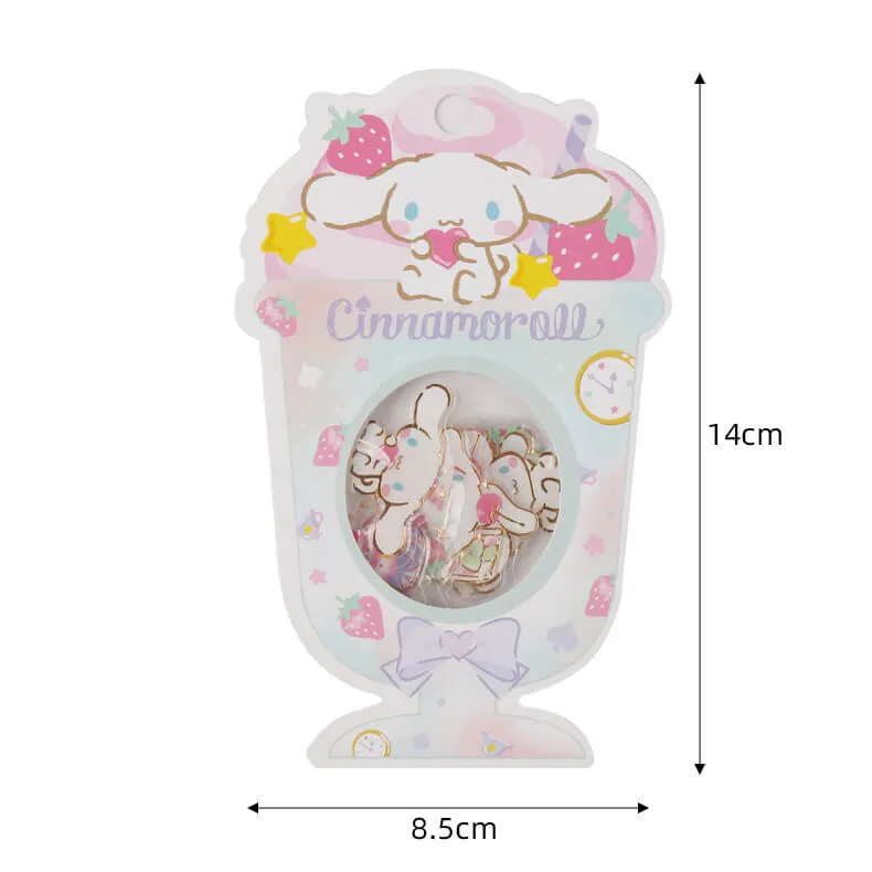 Sanrio Shiny Stickers Ice Cream Cup Shaped Pack