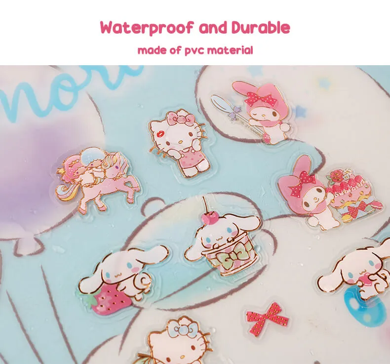 Sanrio Shiny Stickers Ice Cream Cup Shaped Pack