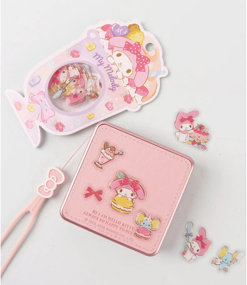 Sanrio Shiny Stickers Ice Cream Cup Shaped Pack