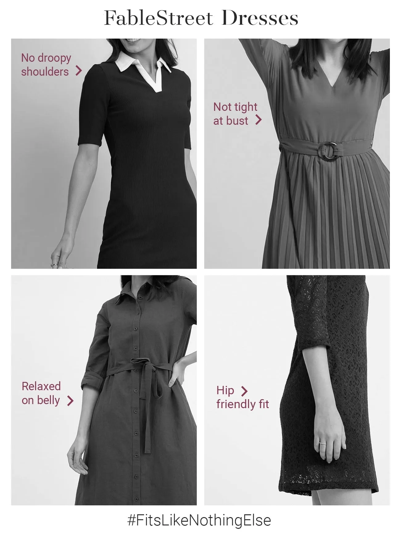 Satin Halter Neck Dress - Black