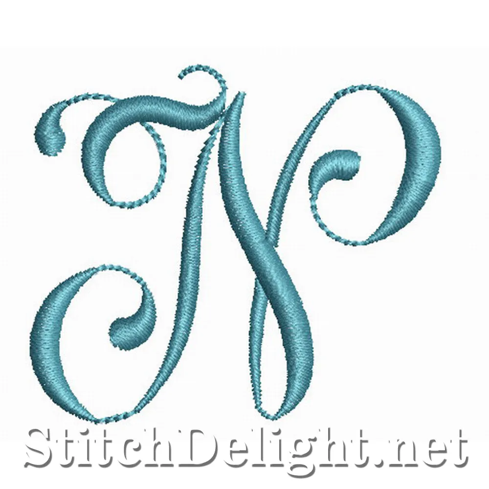 SDS0792 Ribbon Font N