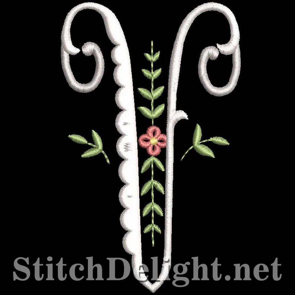 SDS0794 Lace Font V