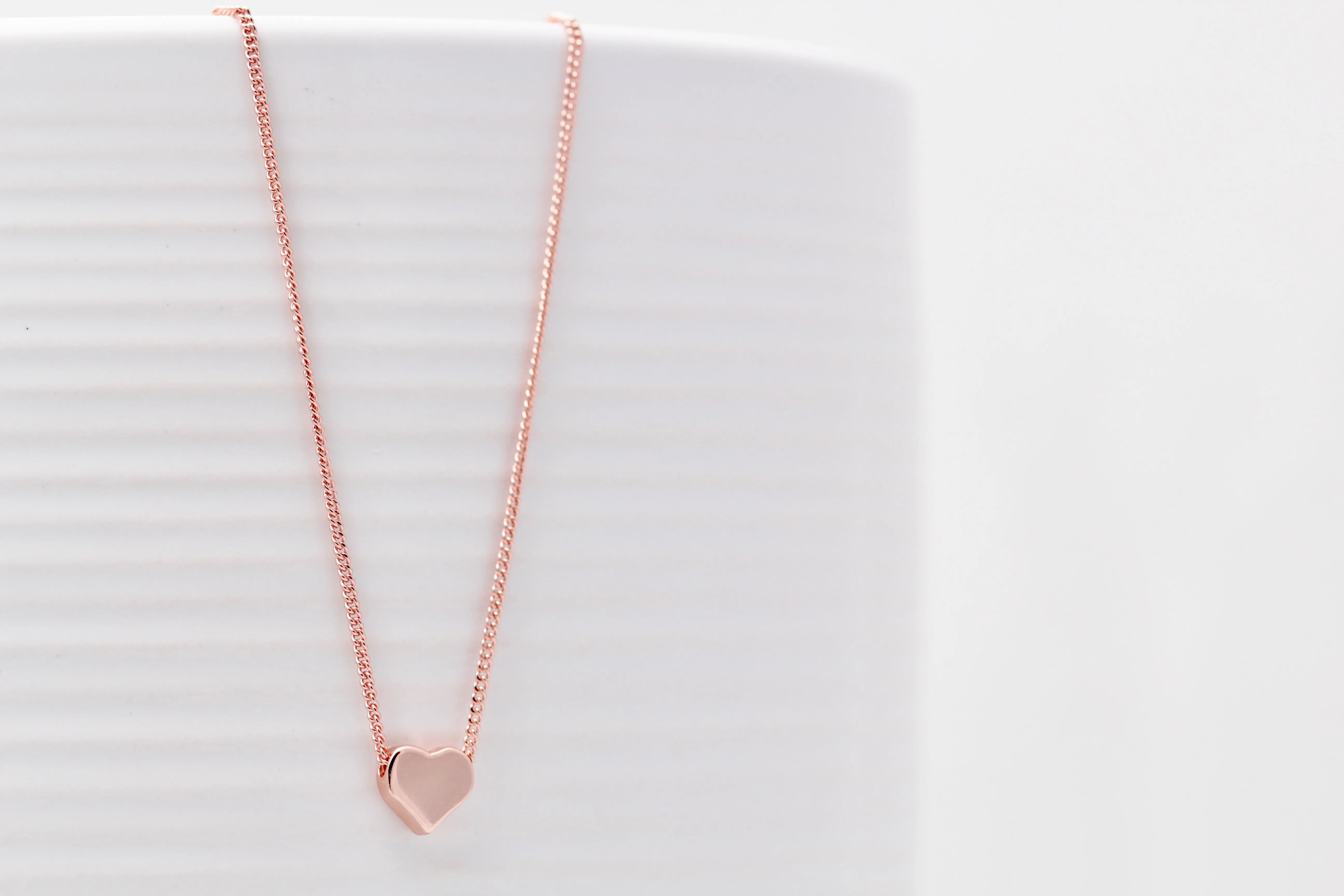 Shiny Heart Necklace