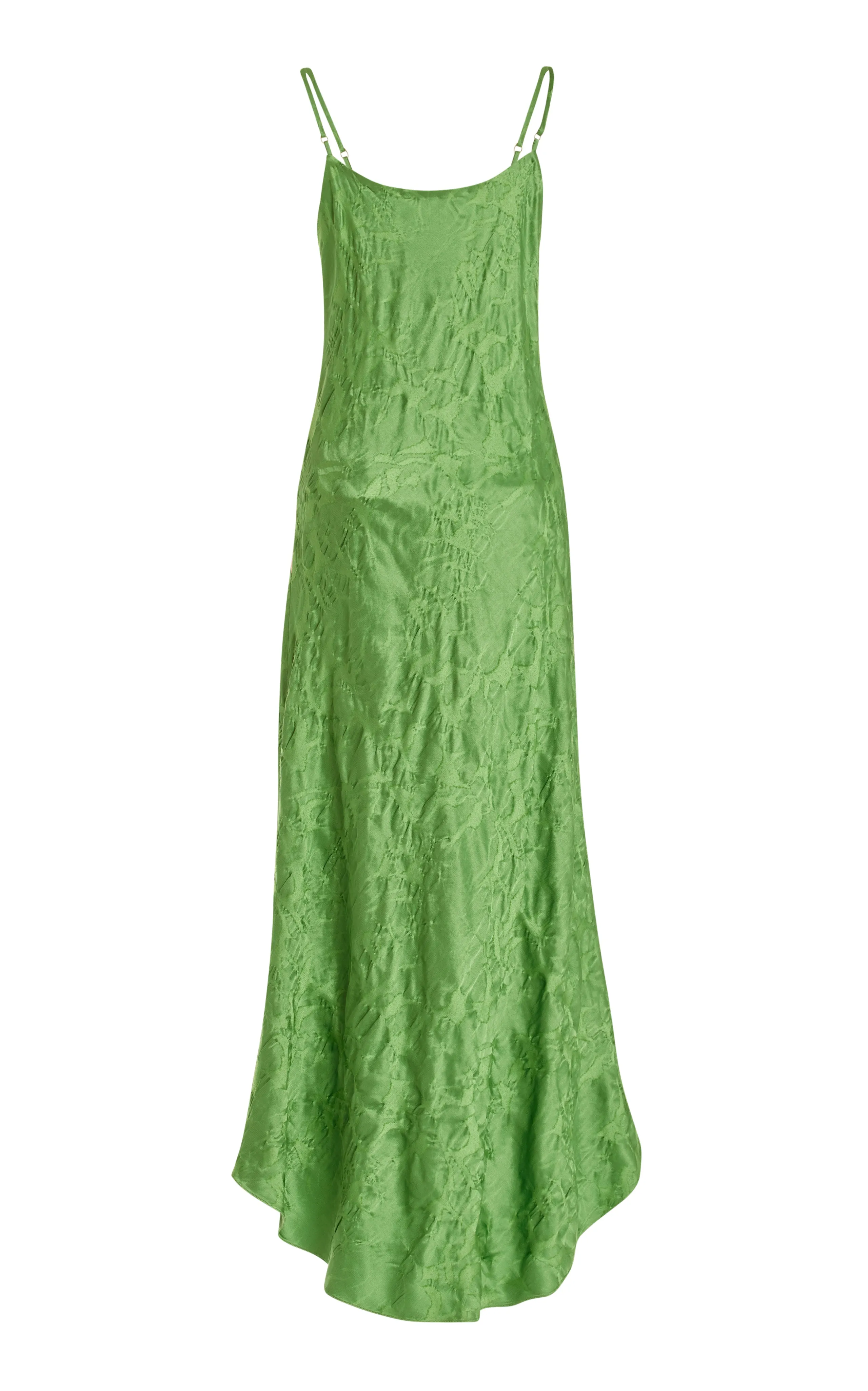 Slip Dress in Wool Burn Out