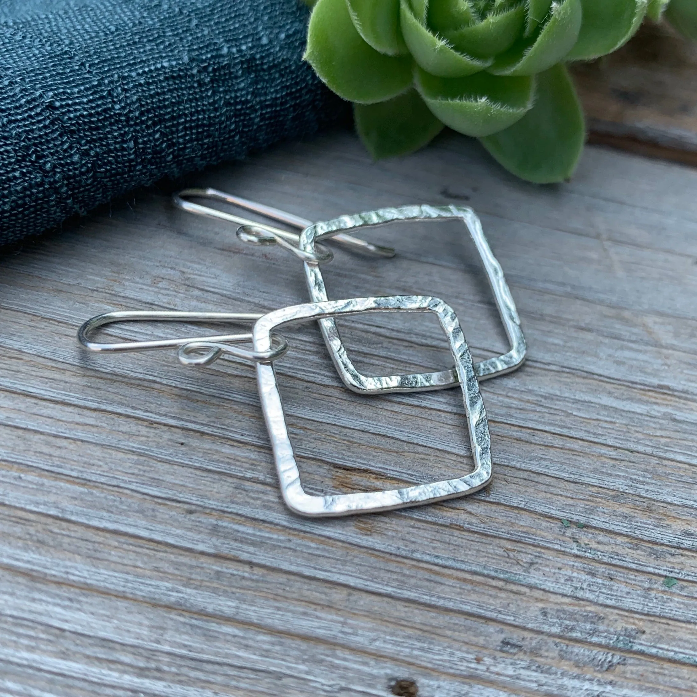 Square Earrings